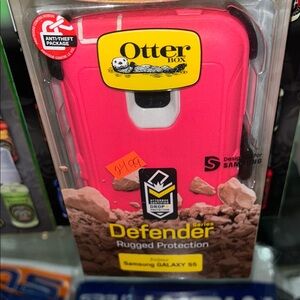 OtterBox Defender Series Case for Samsung Galaxy S5 - Hot Pink